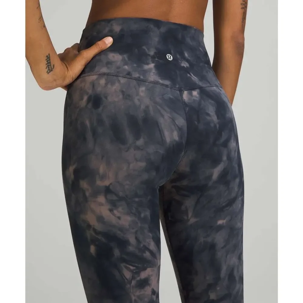 Lululemon Align High-Rise Pant Diamond Dye Lunar Rock True Navy - Size: 12